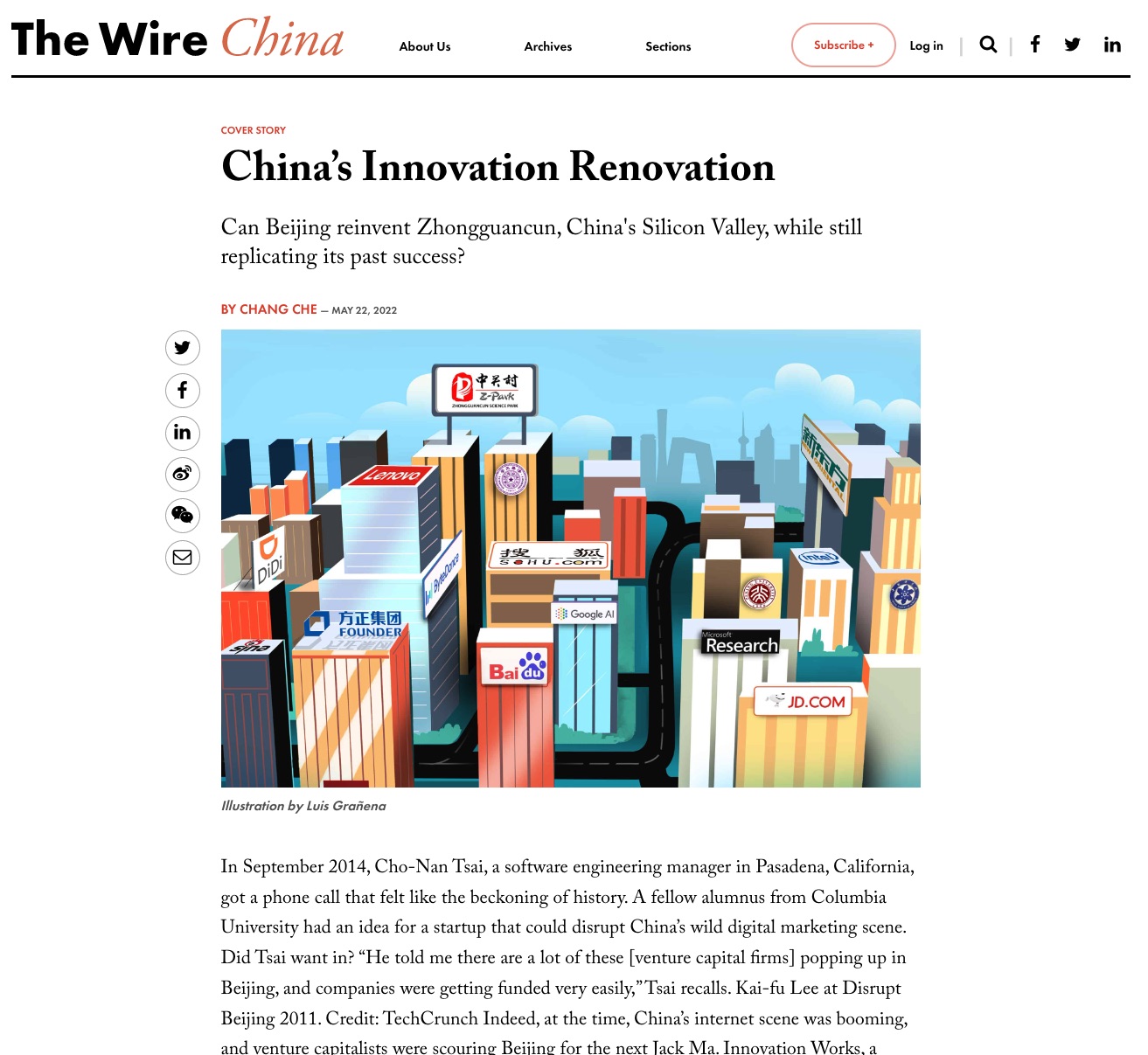 Wire China Article Cover